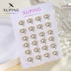 Wholesale Alloy Earrings Minimalist Style With Heart And Star Shapes Electroplated For Women