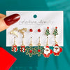 Wholesale Alloy Earrings With Cartoon Characters Dripping Oil Design For Women Festival Elements Style