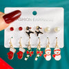 Wholesale Alloy Earrings With Cartoon Characters Dripping Oil Design For Women Festival Elements Style