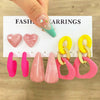 Wholesale Alloy Earrings With Cartoon Heart Bear Design Stainless Steel Needle Electroplating Unisex