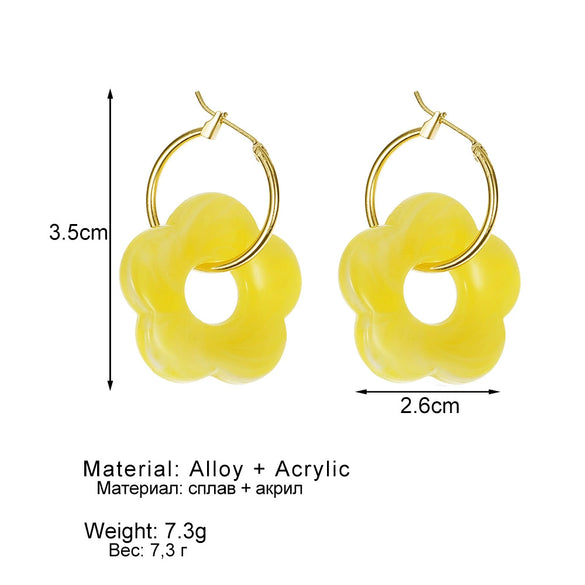 Wholesale Alloy Earrings With Cartoon Heart Bear Design Stainless Steel Needle Electroplating Unisex