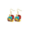 Wholesale Alloy Earrings With Leaf Geometric Animal Zodiac Patterns And Electroplating For Women