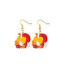 Wholesale Alloy Earrings With Leaf Geometric Animal Zodiac Patterns And Electroplating For Women