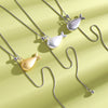 Wholesale Alloy Electroplated Animal Zodiac Fish Whale Pendant Clavicle Chain Necklace For Women