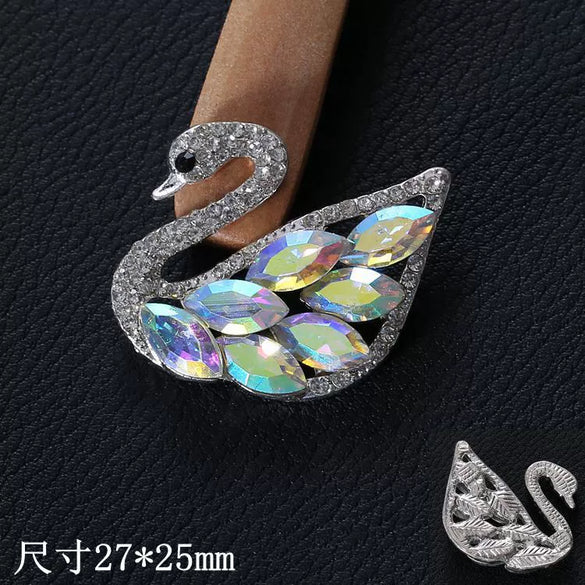 Wholesale Alloy Electroplated Creative Metal Accessories With Mickey Head And Duck Shapes For Jewelry And Mobile Phone Shells