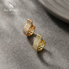 Wholesale Alloy Electroplated Geometric Micropaved Zircon Elegant Earrings