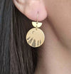 Wholesale Alloy Electroplated Geometric Moon Stars Tree Earrings For Women