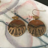 Wholesale Alloy Electroplated Geometric Moon Stars Tree Earrings For Women