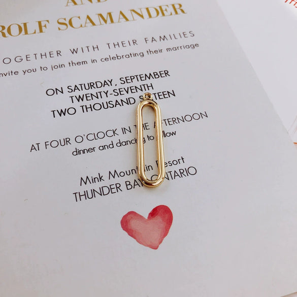Wholesale Alloy Electroplated Geometric Oval Handmade Jewelry Accessories Earrings Pendant