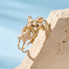 Wholesale Alloy Electroplated Irregular Starfish Pearl Bracelet Women's Beach Jewelry Accessories