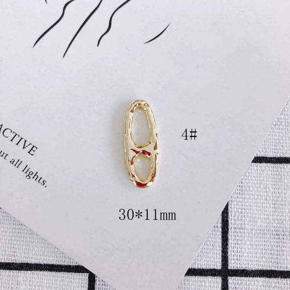 Wholesale Alloy Electroplated Jewelry Accessories Abstract Elephant Sunflower Heart Shaped Pendant Earrings