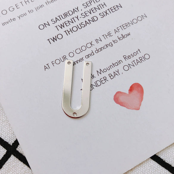 Wholesale Alloy Electroplated Jewelry Accessories Round Square U Shaped Earrings Pendant Bracelet
