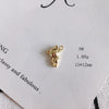 Wholesale Alloy Electroplated Jewelry Retro Literary Cut Out Bear Robot Pendant