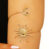 Wholesale Alloy Electroplated Open Arm Bracelet Minimalist Fashion Hand Accessory