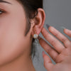 Wholesale Alloy Electroplated Retro Geometric Style Women's Earrings
