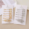 Wholesale Alloy Electroplated Sweet Style Flower Women's Hairpin