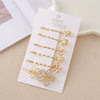 Wholesale Alloy Electroplated Sweet Style Flower Women's Hairpin