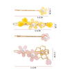 Wholesale Alloy Electroplated Women's Plants And Flowers Style Hairpin