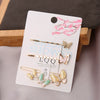 Wholesale Alloy Electroplated Women's Sweet Butterfly Frog Hairpin