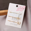 Wholesale Alloy Electroplated Women's Sweet Butterfly Frog Hairpin
