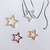 Wholesale Alloy Electroplating Hollow Fivepointed Star Earrings Jewelry Accessories