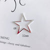 Wholesale Alloy Electroplating Hollow Fivepointed Star Earrings Jewelry Accessories
