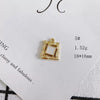 Wholesale Alloy Electroplating Jewelry Accessories Star Love Lock Hollow Inlay Small Pendant