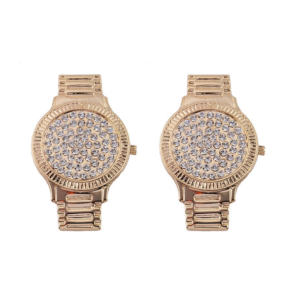 Wholesale Alloy Electroplating Personality Geometric Women's Fashion Allmatch Decorative Earrings