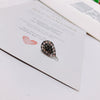 Wholesale Alloy Electroplating Round Micro Diamond Jewelry Accessories Earrings Pendant