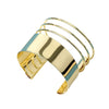 Wholesale Alloy Exaggerated Geometric Multilayer Electroplated Bracelet For Women