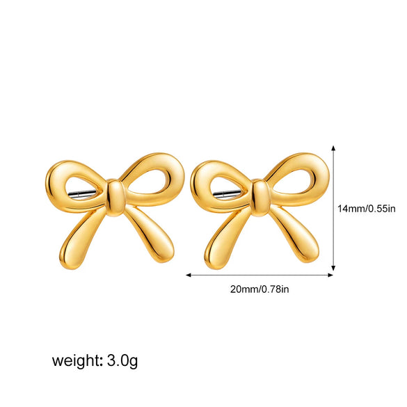 Wholesale Alloy Fashion Geometric And Heart Shape Electroplated Earrings