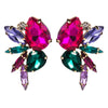 Wholesale Alloy Fashion Geometric Diamond Earrings For Women