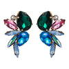 Wholesale Alloy Fashion Geometric Diamond Earrings For Women
