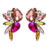 Wholesale Alloy Fashion Geometric Diamond Earrings For Women