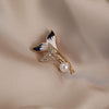 Wholesale Alloy Fishtail Brooch Electroplated For Women Light Luxury Minimalist Style