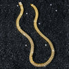 Wholesale Alloy Fishtail Stitching Cuban Chain Necklace Hiphop Style Geometric Diamond Design Unisex