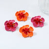 Wholesale Alloy Floral Dripping Oil Earrings For Women