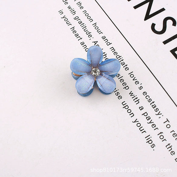 Wholesale Alloy Flower Baking Varnish Women's Hairpin Headdress Hair Accessories