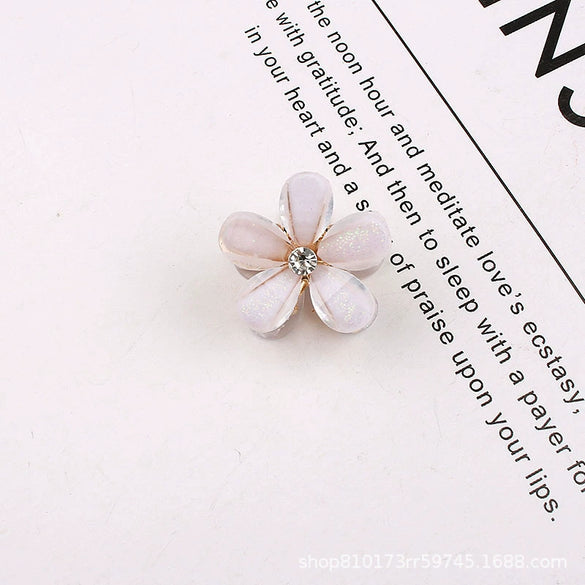 Wholesale Alloy Flower Baking Varnish Women's Hairpin Headdress Hair Accessories