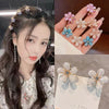 Wholesale Alloy Flower Baking Varnish Women's Hairpin Headdress Hair Accessories