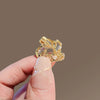 Wholesale Alloy Flower Brooch Women's Electroplated For Fixing Clothes Collar