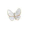 Wholesale Alloy Flower Butterfly Women's Brooch With Electroplating For Suit Accessories