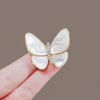 Wholesale Alloy Flower Butterfly Women's Brooch With Electroplating For Suit Accessories