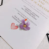 Wholesale Alloy Flower Hanging Earrings Jewelry Accessories With Baking Paint