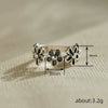 Wholesale Alloy Flower Ring For Women Retro Minimalist Electroplating Style
