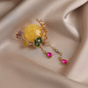 Wholesale Alloy Flower Shape Electroplated Brooch For Women Minimalist Style