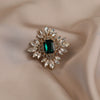 Wholesale Alloy Flowershaped Minimalist Style Electroplated Women's Brooch