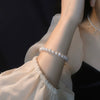 Wholesale Alloy Freshwater Pearl Geometric Irregular Bracelet For Women With Retro Style