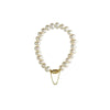Wholesale Alloy Freshwater Pearl Geometric Irregular Bracelet For Women With Retro Style