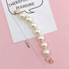 Wholesale Alloy Frosted Pearl Bow Bracelet With Screw Buckle Electroplated Trendy For Women